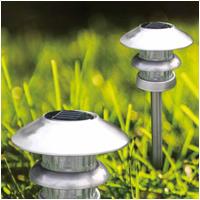 Stainless Steel Solar Stick Light